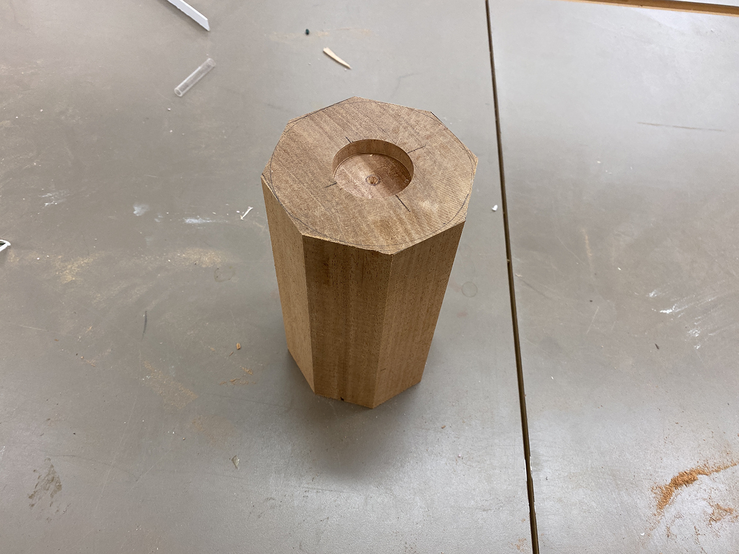 Roto-form candle holder process